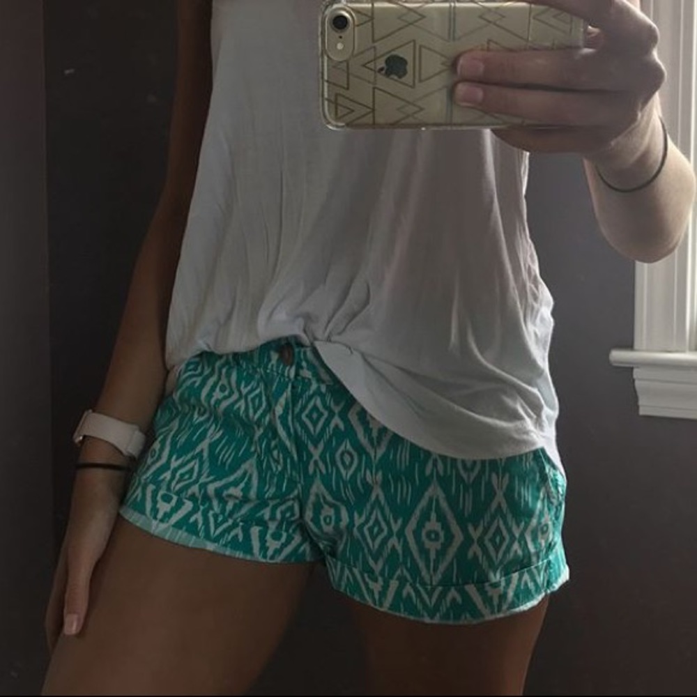 old navy patterned shorts